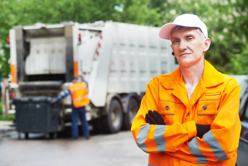 Professional waste clearance team in Kingsbury