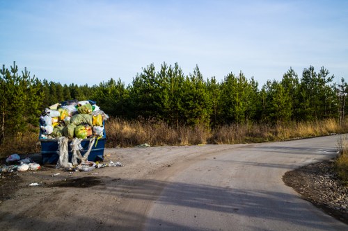 Recycling Process in North West London's Waste Management