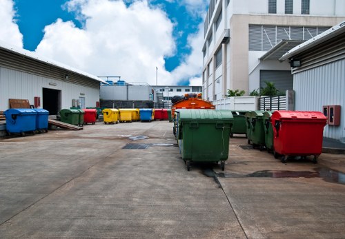 Recycling processes during waste clearance