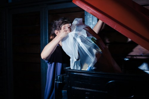 Efficient rubbish removal process