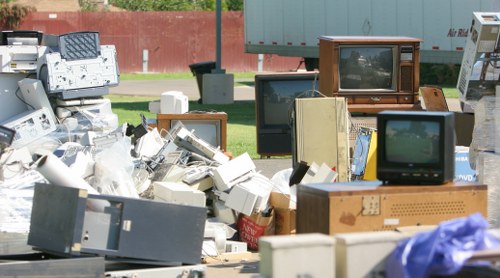 Recycling facilities for waste clearance